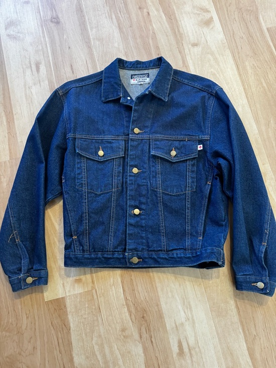Linson Blue Jeans Canada Other - Vintage Linson Canada Men's Cropped Jean Denim Jacket Size Medium Pristine